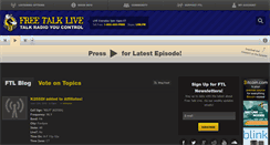 Desktop Screenshot of freetalklive.com